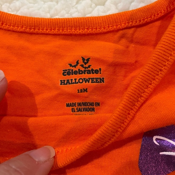 🆕 Infant 🎃 Halloween 2 Piece Pumpkin Outfit, 12 Months - Picture 8 of 8